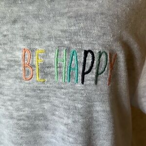 Christian Siriano 100% Linen Be Happy Top